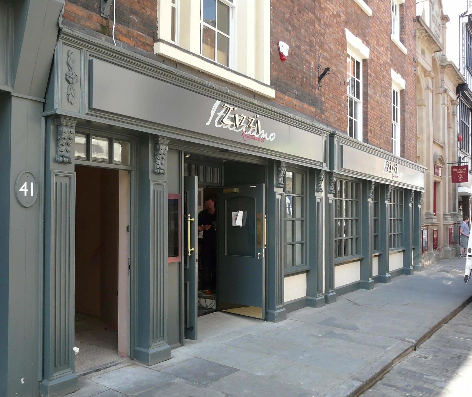 Zizzi Shrewsbury — full kitchen installation and service pass