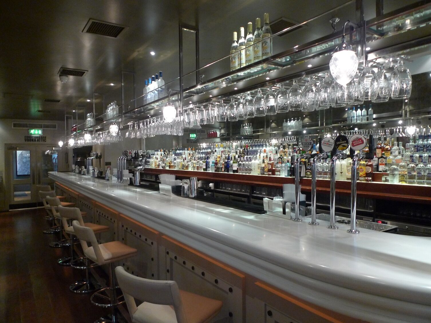 Revolution Brighton — bespoke booth seating and joinery