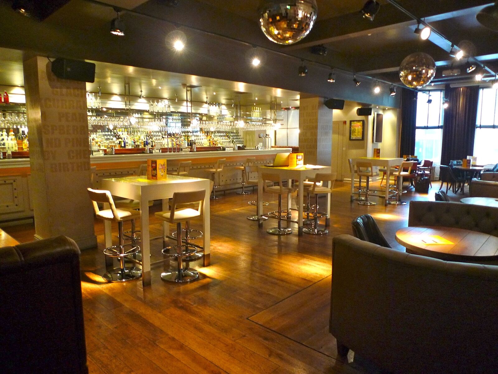 Revolution Brighton — completed bar interior on tight coastal-city programme