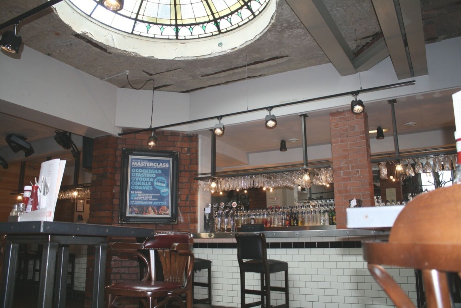 Revolution Huddersfield bar fit-out — full bar build with M&E and finishes to brand standard