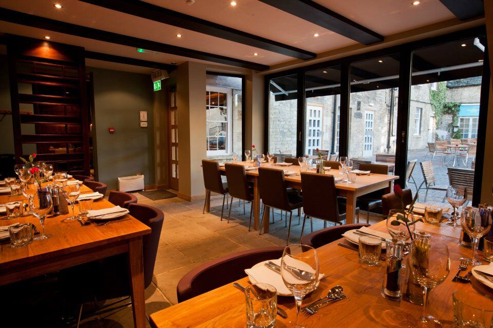 The Blue Boar Hotel Witney — feature joinery and decorative finishes detail