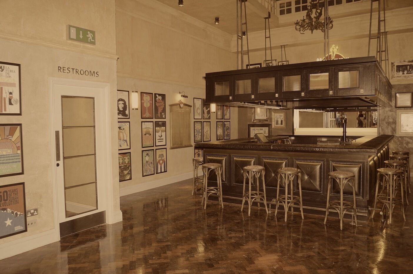 Revolution Macclesfield — completed bar interior