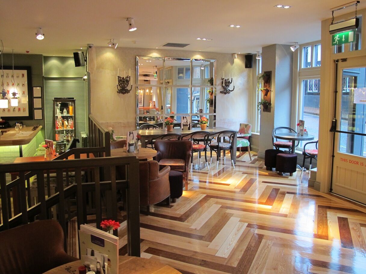 Revolution Macclesfield — feature bar counter and back-bar installation
