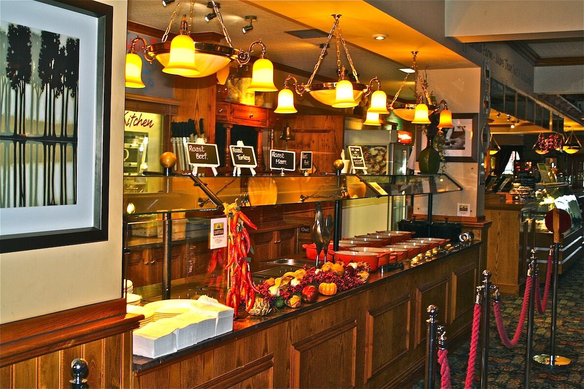 Cloverleaf Cramlington — bar area and drinks station joinery