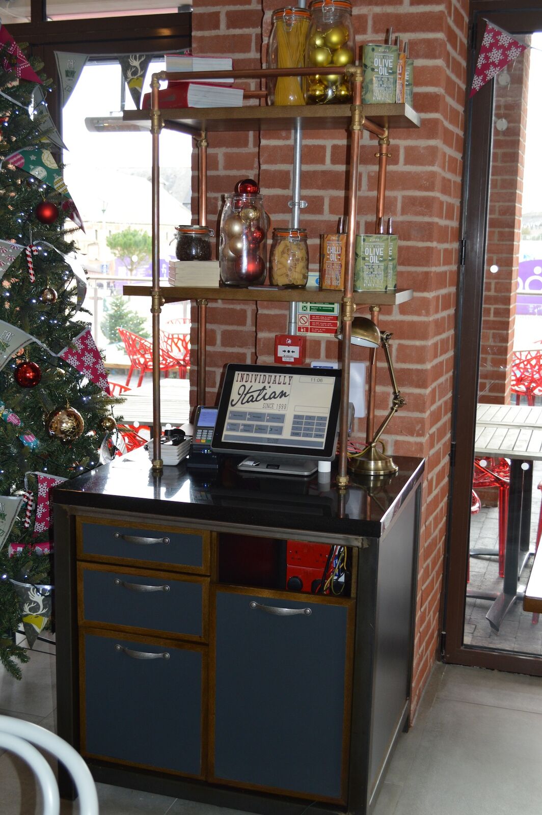 Zizzi Dorchester — kitchen installation and service area