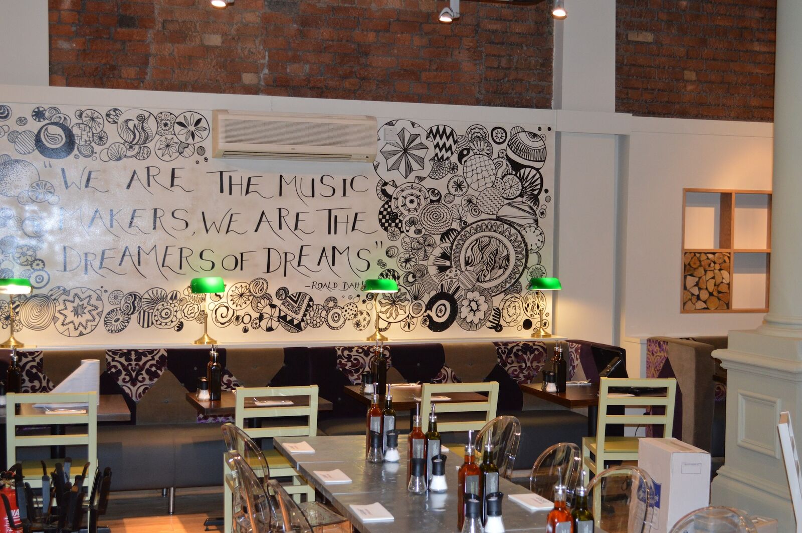 Zizzi Cardiff city centre restaurant fit-out — brand-standard dining interior with bespoke joinery