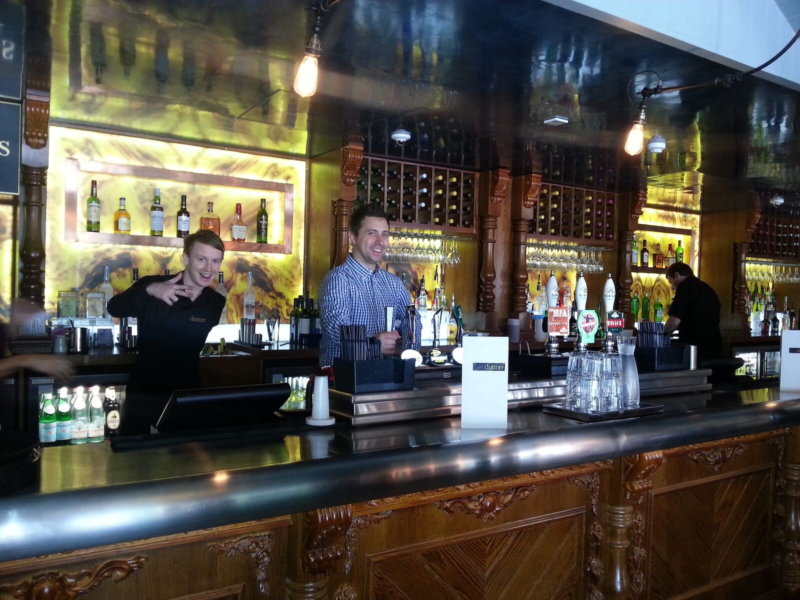 Duttons Manchester — bespoke joinery and decorative finishes