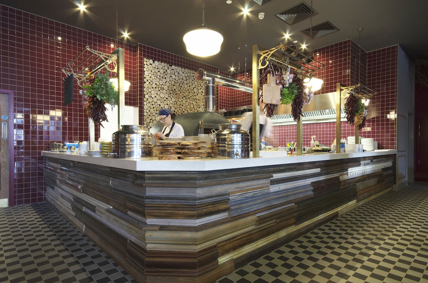 Zizzi Piccadilly Manchester — restaurant entrance and host area