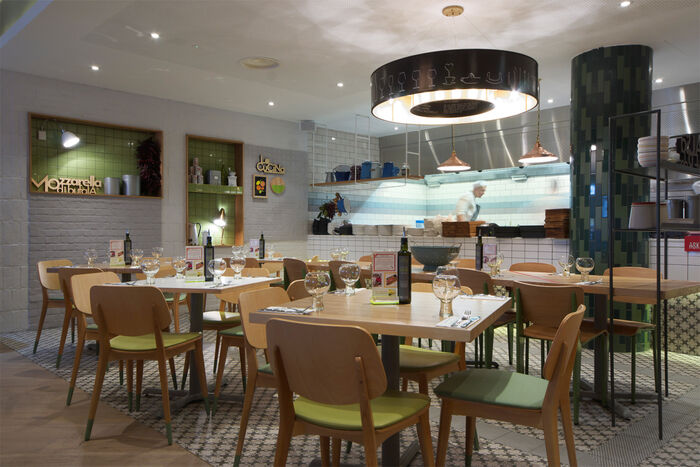 ASK Italian Birmingham — main dining area and seating layout