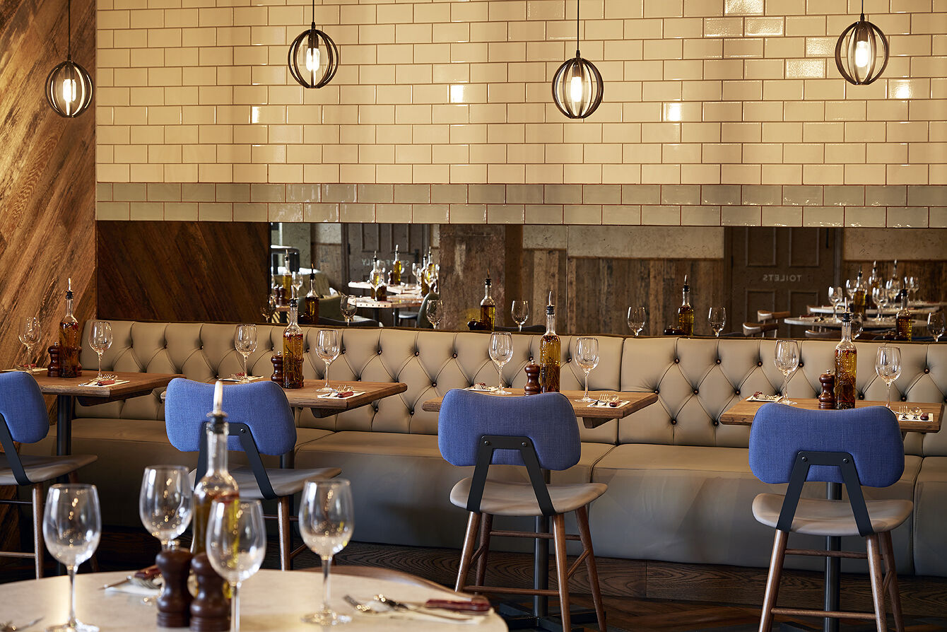 Wildwood Worcester — feature bar and back-bar installation