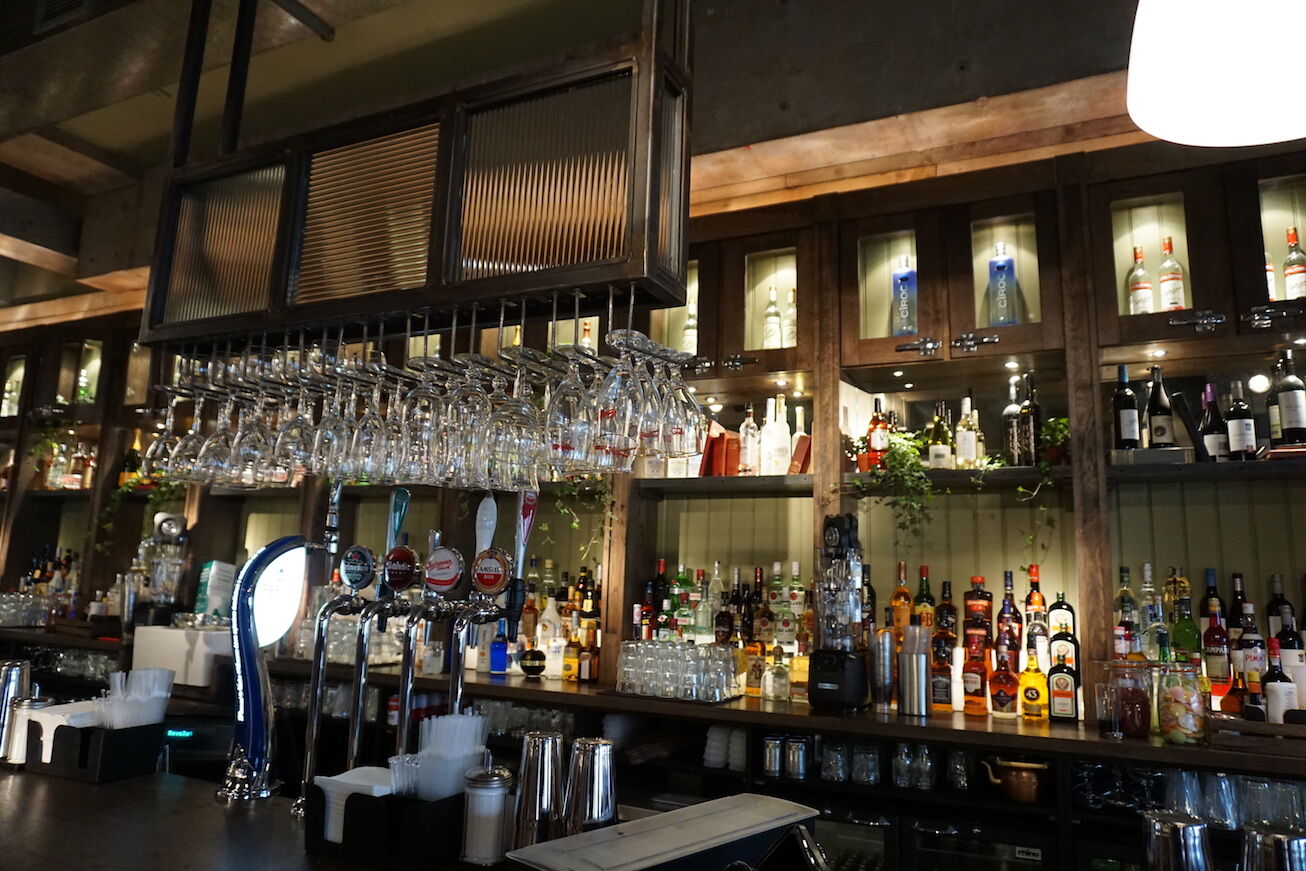 Revolution Stafford — completed fast-track bar fit-out interior