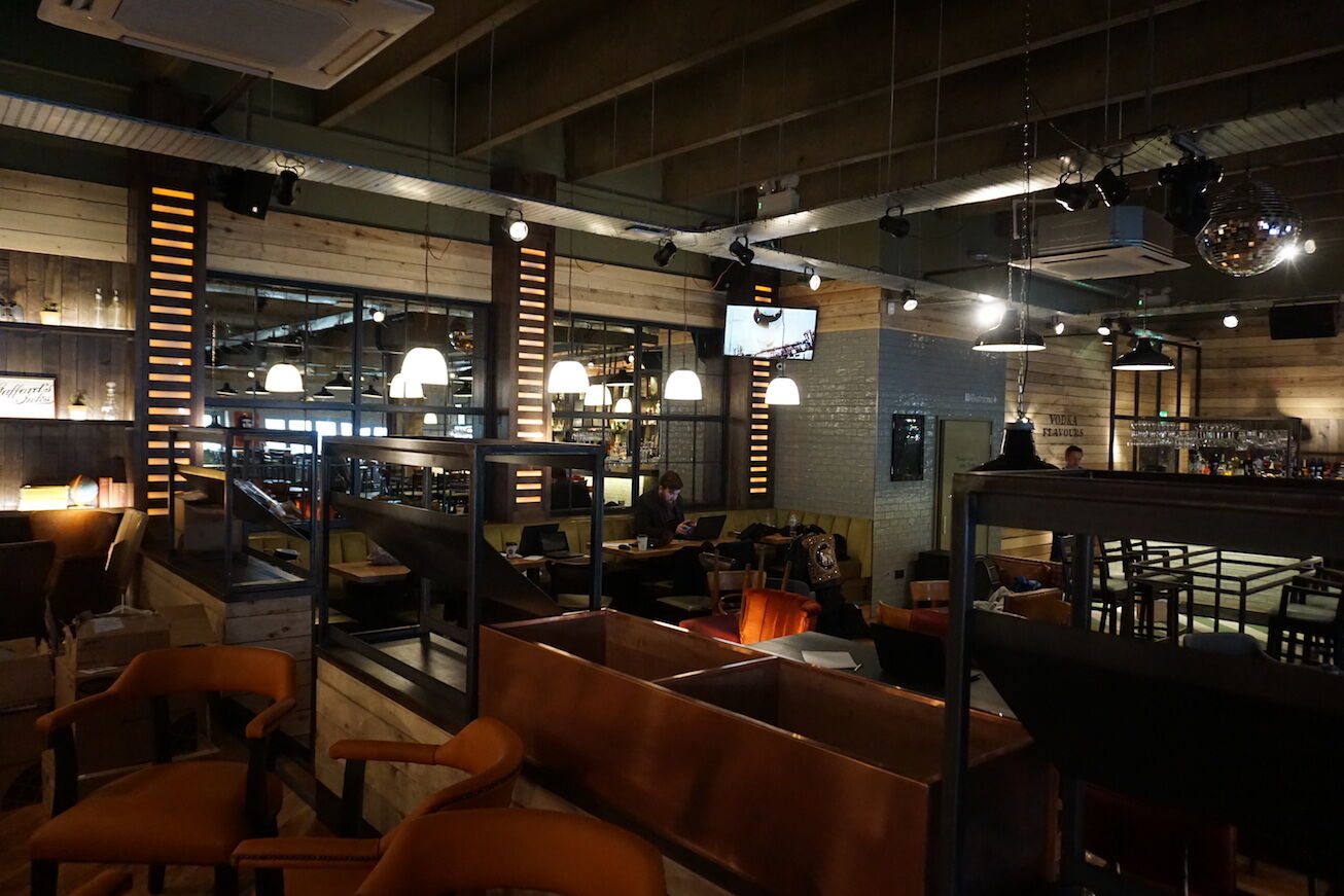 Revolution Stafford — VIP area and private booth joinery