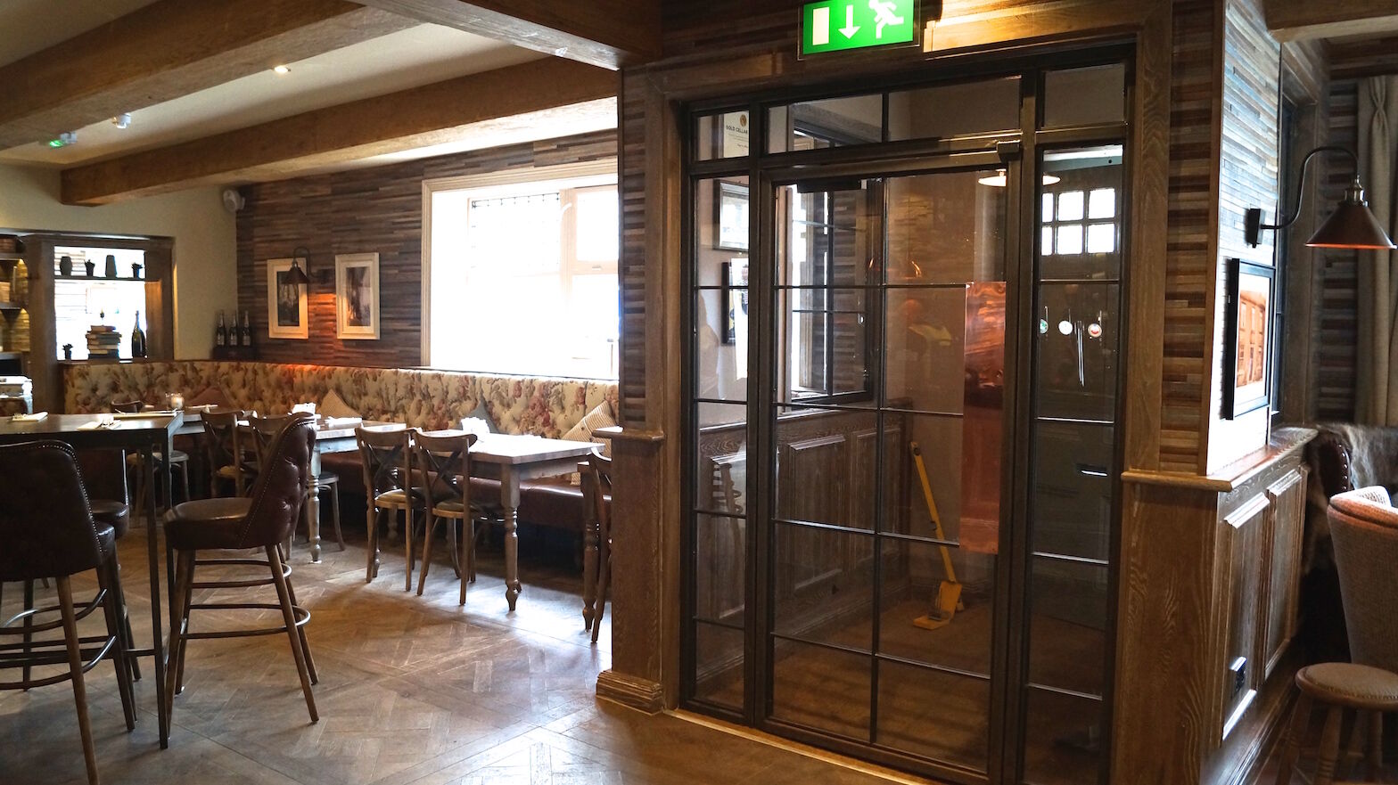 The Waggon Uppermill — completed pub and restaurant interior