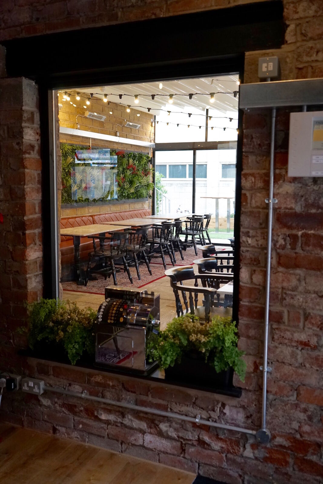 Muse Uppermill — completed restaurant and bar interior ready for opening
