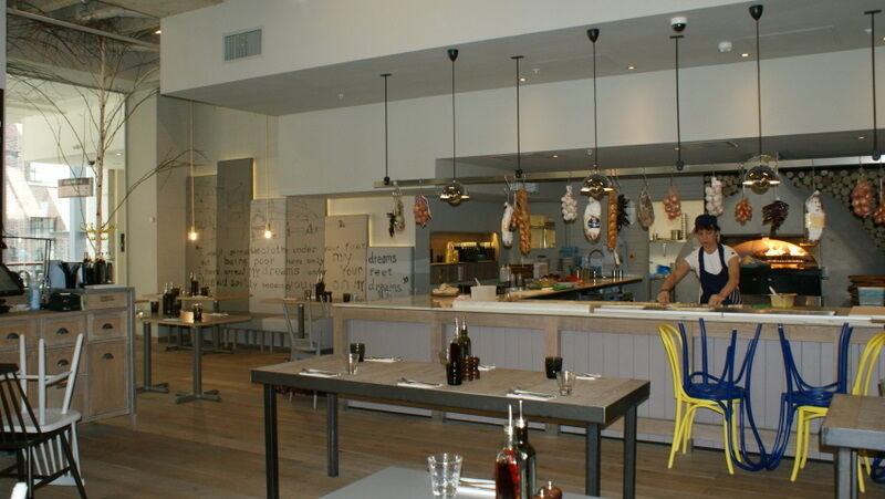 Zizzi The Light Leeds — banquette seating and booth joinery